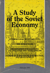 A Study of the Soviet Economy =   